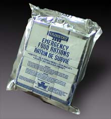 Emergency 3600 Calorie Food Rations Packs